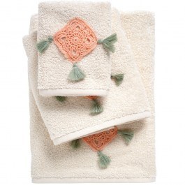 Πετσέτες Daily 0730 (Σετ 3τμχ) Ecru Das Home ECRU