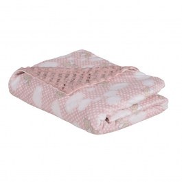 Κουβέρτα Βρεφική Relax 4902 Fleece Pink Das Home PINK