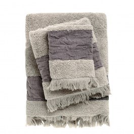 Πετσέτες Daily 0745 (Σετ 3τμχ) Taupe Das Home TAUPE