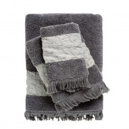 Πετσέτες Daily 0746 (Σετ 3τμχ) Dark Grey Das Home DARK GREY