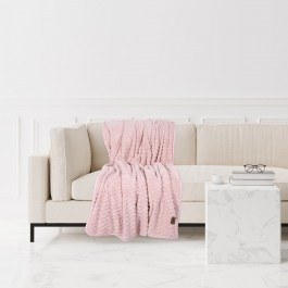Sofa Blanket 8848 Fleece Pink Greenwich Polo Club PINK