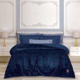 Blanket 3487 Fleece Blue Greenwich Polo Club BLUE