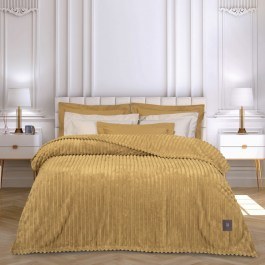 Blanket 3488 Fleece Ochre Greenwich Polo Club OCHRE