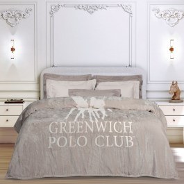 Κουβέρτα 3490 Fleece Taupe Greenwich Polo Club TAUPE