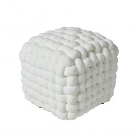 Πουφ 2275 43x43x40 White Das Home WHITE