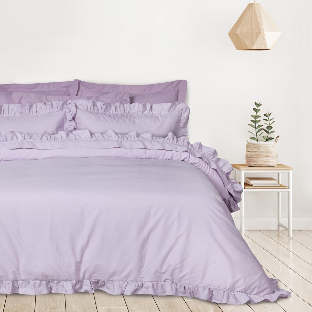 Παπλωματοθήκη Daily 3167 (Σετ 3τμχ) Lilac Das Home