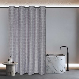 Κουρτίνα Μπάνιου 3120 Grey Greenwich Polo Club GREY