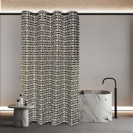 Κουρτίνα Μπάνιου 3123 Black Greenwich Polo Club BLACK