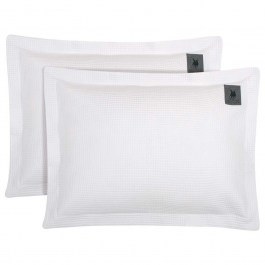 Pillowcases 3494 (Set 2pcs) White Greenwich Polo Club WHITE