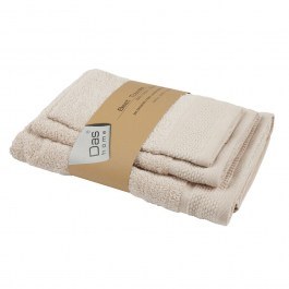 Πετσέτες Best 0833 (Σετ 3τμχ) Taupe Das Home TAUPE