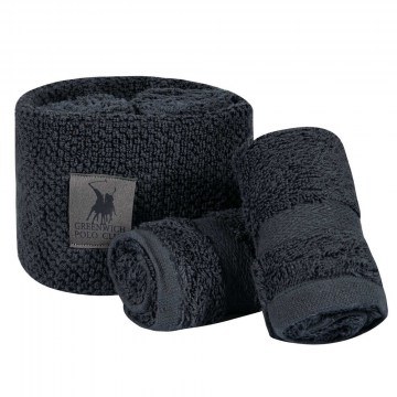 Λαβέτες 4106 (Σετ 4τμχ) Dark Grey Greenwich Polo Club