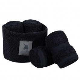 Πετσέτες 4154 (Σετ 4τμχ) Black Greenwich Polo Club BLACK