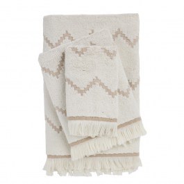 Πετσέτες Best 0872 (Σετ 3τμχ) Beige Das Home BEIGE