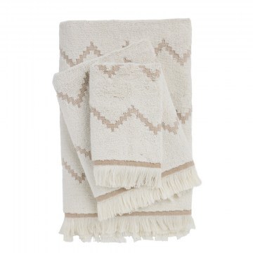 Πετσέτες Best 0872 (Σετ 3τμχ) Beige Das Home