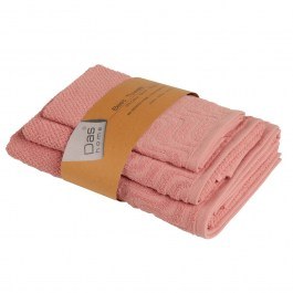 Πετσέτες Best 0883 (Σετ 3τμχ) Pink Das Home PINK