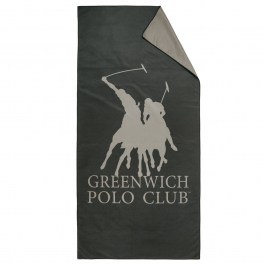 Πετσέτα Θαλάσσης 5214 Black-Grey Greenwich Polo Club BLACK-GREY