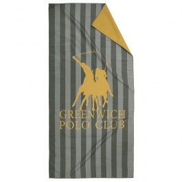 Beach Towel 5217 Grey-Ochre Greenwich Polo Club GREY-OCHER