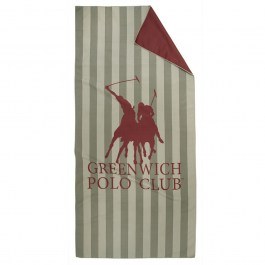 Beach Towel 5218 Green-Coral Greenwich Polo Club GREEN