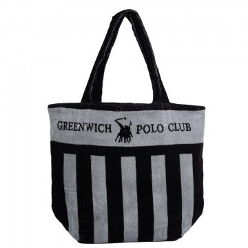 Beach Bag 5234 55Χ40 Grey Greenwich Polo Club