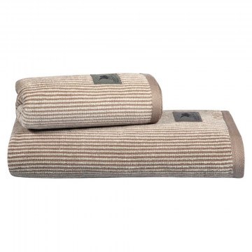 Πετσέτα 4140 Taupe-Beige Greenwich Polo Club