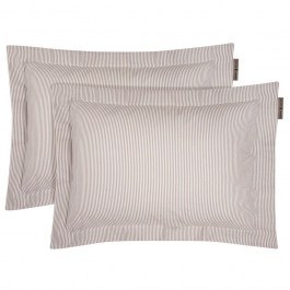 Μαξιλαροθήκες 2389 (Σετ 2τμχ) Taupe Greenwich Polo Club TAUPE