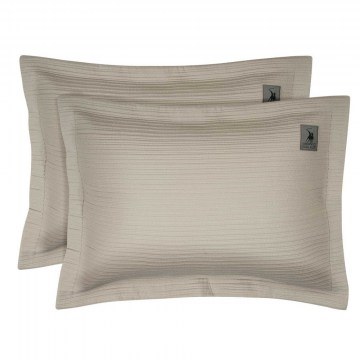 Μαξιλαροθήκες 4455 (Σετ 2τμχ) Taupe Greenwich Polo Club