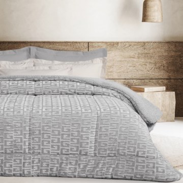 Κουβερτοπάπλωμα Sherpa 1392 Grey Das Home