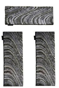 Carpet Handmade Boutique Gray Set Tufted Aslanis