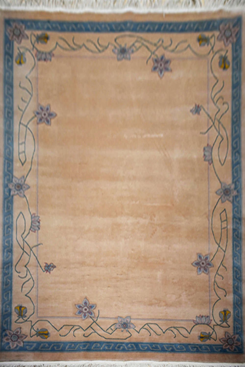 Χειροποίητο Χαλί Emper's Gard Wool 6782 Beige-Ciel