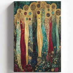 Πίνακας Καμβάς 528LSR1268 70x100cm Multi Wallity