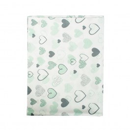 Μαξιλαροθήκη Παιδική Hearts 10 Green DimCol GREEN