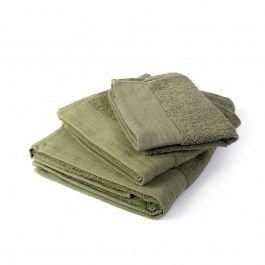 Πετσέτα Σετ 3τμχ Πενιέ Olive DimCol OLIVE