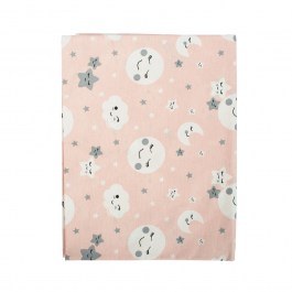 Child Bed sheet Set 2τμχ Smile 82 Coral Dim CORAL