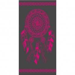 Πετσέτα Θαλάσσης Βελουτέ 72 Fuchsia  DimCol FUCHSIA