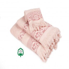 Towels Set 3Pcs Isida 02 Pink DimCol PINK