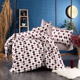 Μαξιλαροθήκη Diamond 326 Burgundy DimCol BURGUNDY