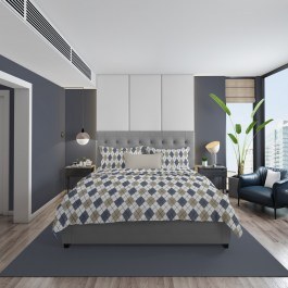 Παπλωματοθήκη Diamond 327 Blue DimCol BLUE