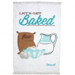 Πετσέτα Κουζίνας Baked 07 White DimCol WHITE