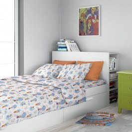 Μαξιλαροθήκη Παιδική Reach The Stars 191 Sky Blue DimCol SKY BLUE