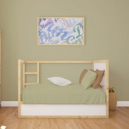 Σεντόνια Βρεφικά Solid 504 (Σετ 3τμχ) Olive DimCol OLIVE