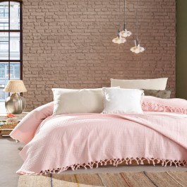 Κουβέρτα Dobby English Rose DimCol ROSE