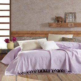 Κουβέρτα Dobby Lila DimCol LILA