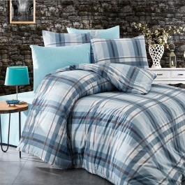 Σεντόνια Εκάβη 421 (Σετ 4τμχ) Sky Blue DimCol SKY BLUE