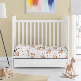 Σεντόνια Βρεφικά Lion Cub 530 (Σετ 3τμχ) Beige DimCol BEIGE