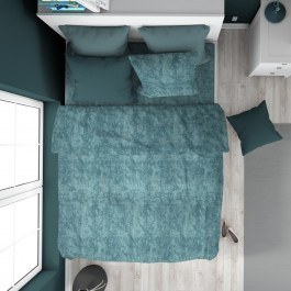Duvet Cover Premium Shadow 616 Petrol DimCol PETROL
