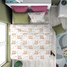 Kid Duvet Cover Lion Cub 530 Beige DimCol BEIGE