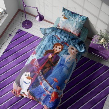 Kid Bed Sheets Disney Frozen II 883 (Set 3pcs) Digital Print Multi DimCol