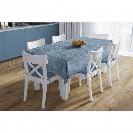 Τραπεζομάντηλο Panama Shadow Με Τραβέρσα (Σετ 2τμχ) Petrol DimCol PETROL