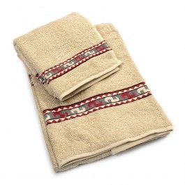 Towels Zucchi (Set 2pcs) Beige DimCol BEIGE