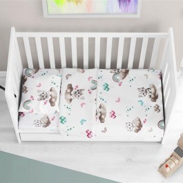 Baby Bed Sheet Kitten 560 Petrol DimCol PETROL